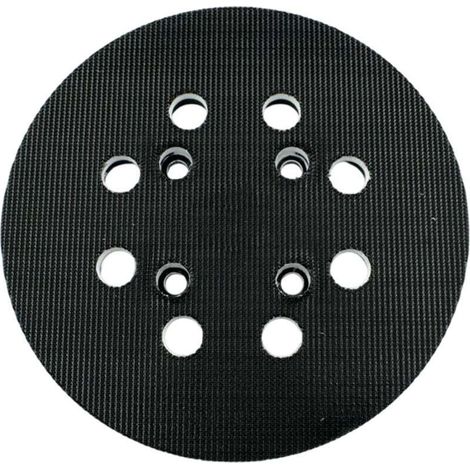 Plateau ponçage 125mm pour Bosch PEX series - Dureté moyenne - Système accessoires complet - Installation facile (1/4)