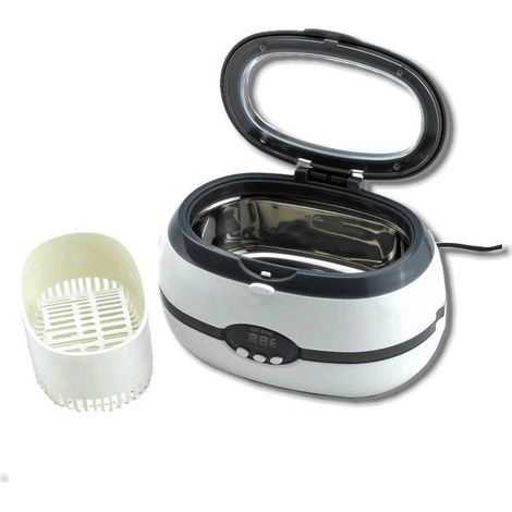 TrAdE Shop Traesio - Sterilizzatore Ultrasuoni Digitale Pulizia Attrezzi Dentista Gioielli Estetista -