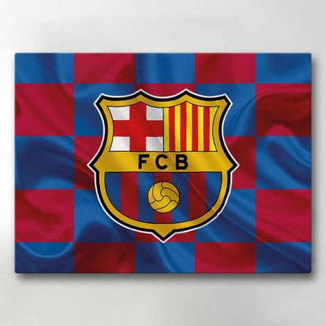 Toile / Peinture - FC Barcelone - 40x30 cm - Toile (1/5)