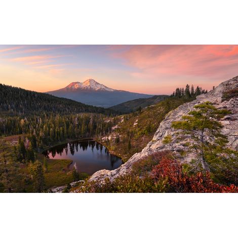 Papier peint panoramique naturel Entre la Lumière (1/4)
