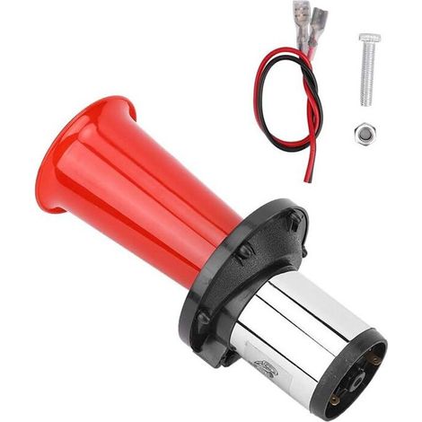 Bocina de aire de estilo clásico de 12 V y 110 dB, estilo antiguo, para coches y camiones. (1/2)