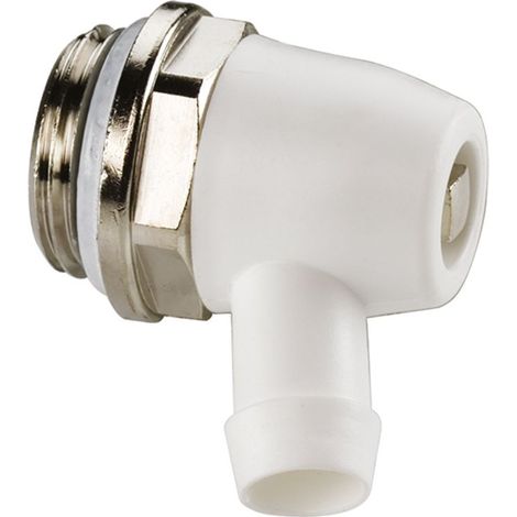 Flamco Tapón de vaciado I STANDARD G1/2a MS vern., blanco kst.Ausl. giratorio, F10622
