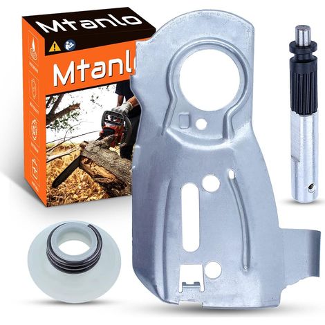 Kit de pignons sans fin de pompe à huile pour tronçonneuse Husqvarna 345 340 350, Plaque de guide de chaîne, Pompe à huile, Pignon sans fin (1/5)