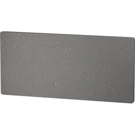Radiateur à inertie NATURAY Nativ Horizontal 2000W Brut de lave - INTUIS SIGNATURE K160127 (1/4)