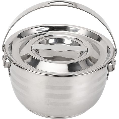 Multifunktionale Küchenschüssel mit Deckel und Griff zur Aufbewahrung von Öl, Schweinefett und Gewürzen