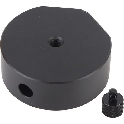 Adaptateur de trépied pour mini support de plat fileté en alliage d'aluminium 1/4 po-20 et 3/8 po-16 (1/5)