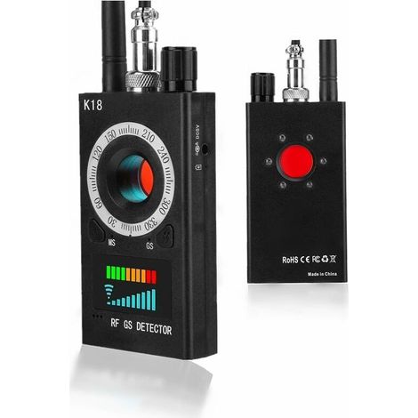 Anti-Spy, Multi-Function Wireless GPS Signal Detector Anti-Eavesdropping for Positioning Equipment Signal Shielding, RF Signal Detector GSM Audio Signal Detector[EU] (1/5)