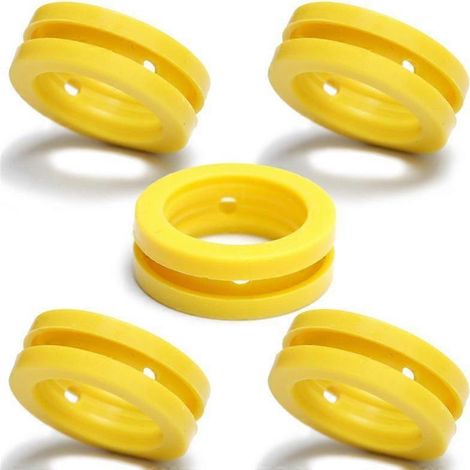 Joints de cartouche de CO2 pour machine à soda (lot de 5), compatibles avec les nouvelles machines à soda et les bouteilles roses. (1/4)