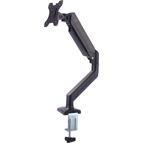 Support Ecran PC Moniteur de 13-32 Pouces, Bras Ecran PC VESA 75x75-100x100 MM, Rotation à 360°, Réglable en Hauteur, Charge Maximale de 9 KG, Noir (1/4)