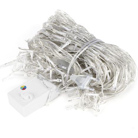 Guirlande lumineuse extérieure étanche à 444 LED, filet décoratif pour fêtes et mariages, 220 V (UE) (1/5)