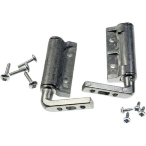 KIT CHARNIERE DE PANNEAU INTERIEUR MOBILE POUR HOTTE ROBLIN - 133.0281.202 (1/2)