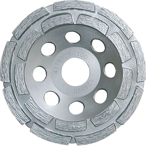 Tazza diamantata EDELCO per calcestruzzo 125x22 mm, elevata durata e prestazioni.