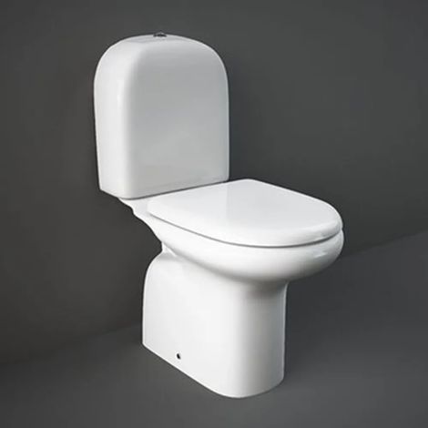 Vaso monoblocco tradizionale scarico a terra Rak Orient con sedile (1/2)