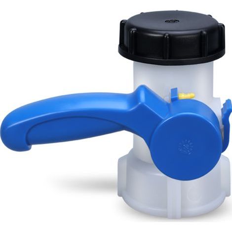 Vanne Cuve 1000L Plastique, Adaptateur IBC 62mm Adaptateur Universel pour Cuve 1000 litres (1/5)