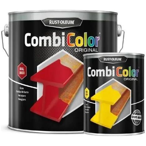 Rustoleum CombiColor Original vernice antiruggine grigio argento 0,75L