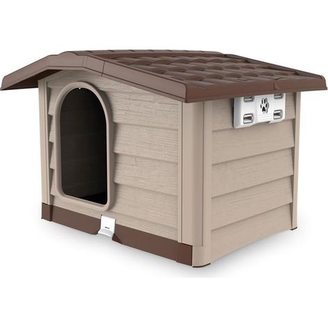 Bama Cuccia Bungalow Large - Bama Cuccia Bungalow Large - Bungalow Large Marrone (110x94x77h) (1/10)