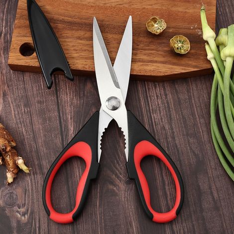 Ciseaux de cuisine tout usage très résistants, ciseaux de cuisine pour nourriture, ensemble d'ustensiles de cuisine, gadgets, ciseaux à viande, volaille, passent au lave-vaisselle, outils utilitaires