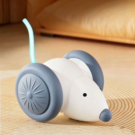 PETLIBRO Interactive Cat Toy, Automatic Cat Toy with LED Lights, Smart Electric Pet Toy, USB Rechargeable, Automatic On/Off