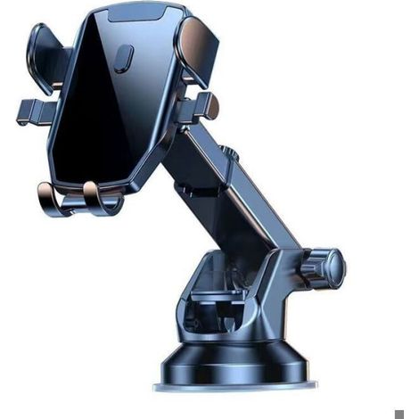 Support Téléphone Voiture - Ventouse Rotation 360° - Pour Pare-Brise Et Tableau De Bord - 1 Pièce