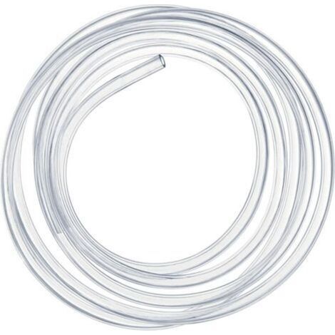 Tubo flessibile in PVC trasparente da 5 metri, 4×6 mm, flessibile ad alta pressione. (1/5)