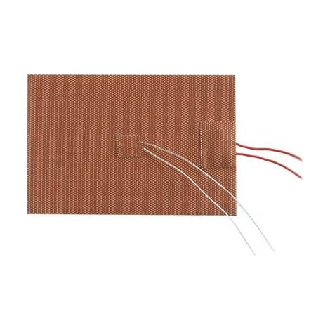 THERMO TECH SILICONE FEUILLE CHAUFFANTE AUTOCOLLANT 24 V/DC, 24 V/AC 150 W INDICE DE PROTECTION IPX7 (L X L) 150 MM X 100 MM