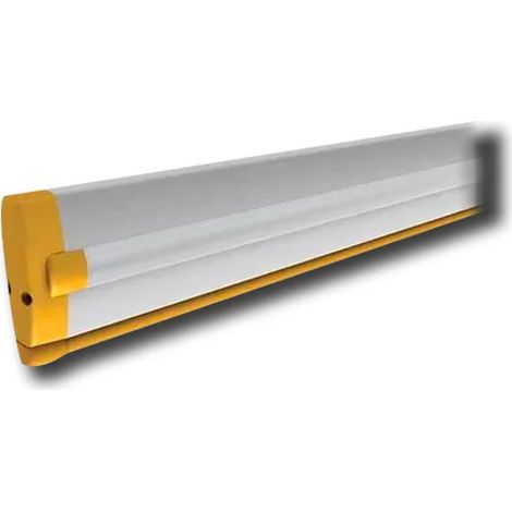 came tige en aluminium blanc 90x35mm l=3,05 mètres 803xa-0051 (1/3)