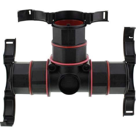 Wiska 10109768 BFT-23-23-23-BK T-Verteiler Schwarz    1 St.