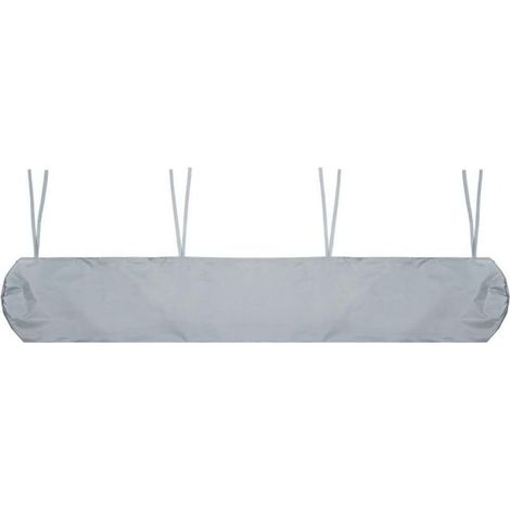 Housse de store, sac de protection imperméable pour store, sac de rangement résistant aux UV pour jardin et cour (Gris 4M) (1/4)