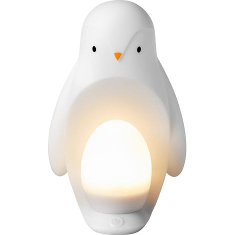 Veilleuse Pingouin nomade, œuf portatif, silicone doux, veilleuse aide au sommeil (1/5)