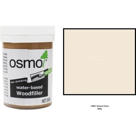 Osmo Wood Filler - Multi Purpose Interior Filler - 250g - Clear / Natural