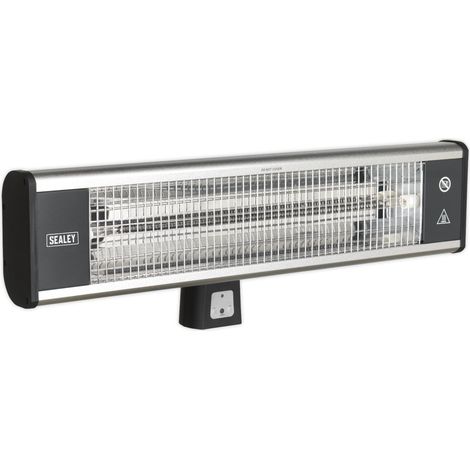 Sealey High Efficiency Carbon Fibre Wall Mounting Infrared Heater 1800W/230V IWMH1809R (1/5)