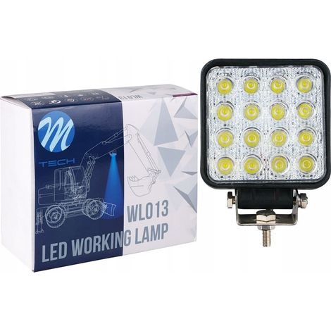 Lámpara de trabajo LED OSRAM M-TECH 12-24V 3600LM 48W (1/5)