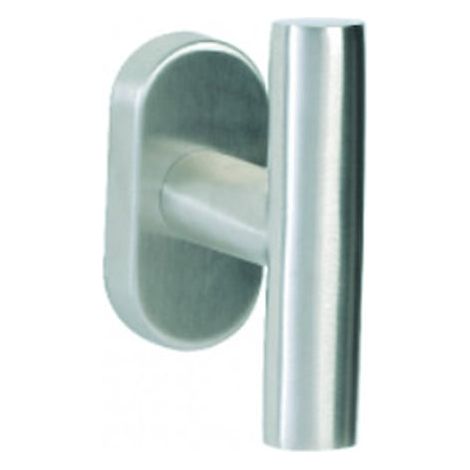 Bouton de fenêtre T-LINE inox brossé - DESIGN MAT