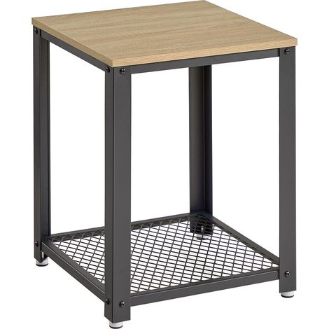Tavolino versatile Sonoma in stile industriale (1/5)