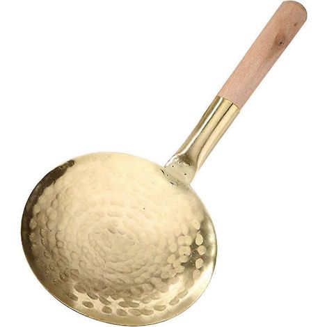 Cuillère à tofu de cuisine, pelle à tofu multifonctionnelle, louche de cuisine pratique, pelle à tofu pratique-21.5X10X1.5CM-Golden (1/4)