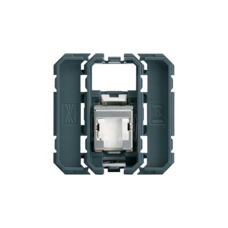 Hager Gallery WXF228 Prise RJ45 - Cat.6 STP - Grade 3TV - Composable