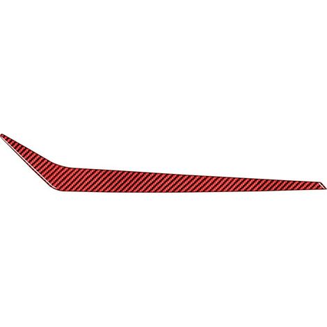 (Pour conduite à droite - Fibre de carbone rouge) Compatible avec les BMW Z4 Series G28 G29 (2019-2023) : Accessoires intérieurs en fibre de carbone, baguette décorative pour panneau de navigation, au (1/5)