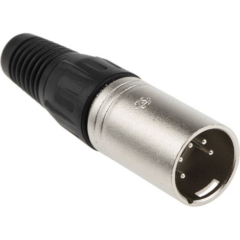 RS PRO-Connecteur XLR Mâle Droit 5 voies Montage sur câble ( Prix pour 1 )