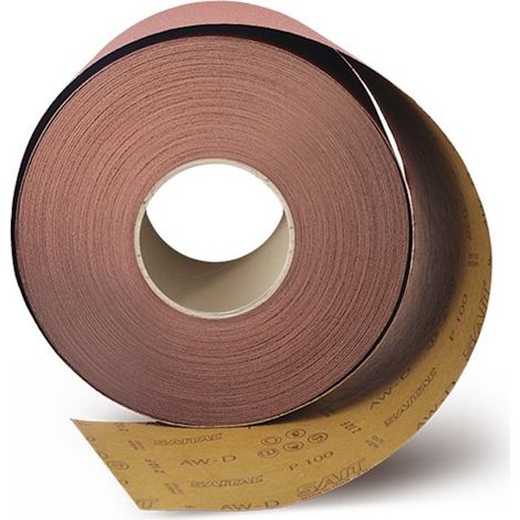 SAITAC-RI AW-D Rotolo industriale di carta abrasiva 115 x 50 m - Grana: 120