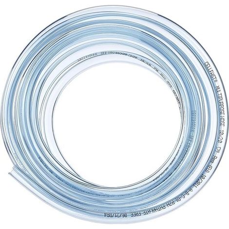 Tuyau d'eau potable multifonction pour camping-car tuyau flexible de qualité alimentaire 10 mm, 5 m. (1/4)