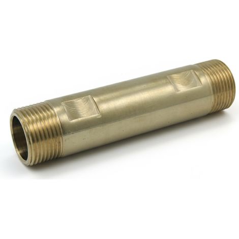 Tube d'Attente 3/4" Mâle/Mâle pour Compteur d'Eau: Solution Durable en Plomberie 110mm
