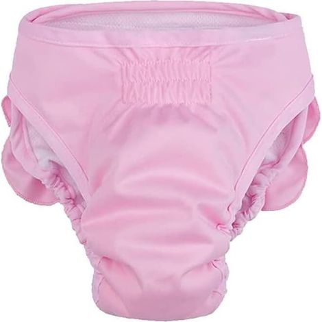 Dog Diapers, Dog Diapers, Dog Diapers, Pants (XL: 60-70 cm, Pink) (1/4)