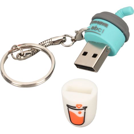 Clé USB 2.0 64GB Dessin Animé, Stockage Portable pour Musique, Films et Données (1/5)