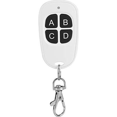 2pcs Universelle Clé de Télécommande Contrôleur de 433 MHz sans Fil de 14 canaux RF pour l'utilisation Automatique de Porte de volet de Garage(4 Taste) (1/5)