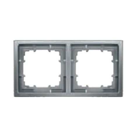 Rahmen 2 Elemente Siemens Delta Style ANTRACITA COSSO 5TG13220AC