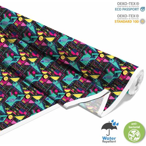 TESSUTI DECORATIVI PER ESTERNI OXFORD - Motivo geometrico I DX3444 (1/5)