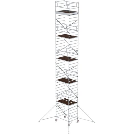 Munk Rollgerüst mit Doppelplattform 1,35x1,80m Plattform 13,35m AH (1/2)