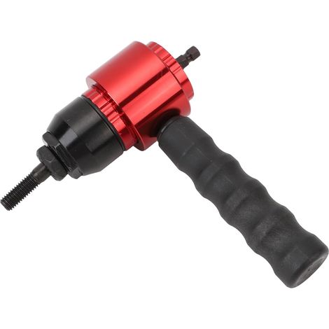 Adaptateur d'outil d'écrou à Rivets, Ensemble d'adaptateurs de Pistolet à écrou à Rivets Polyvalent Portable Facile à Utiliser Adaptateur de Pistolet à écrou à Rivets pour (1/5)
