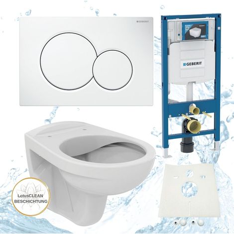 Geberit Vorwandelement Sigma Ideal Standard WC spülrandlos Komplettset (1/4)