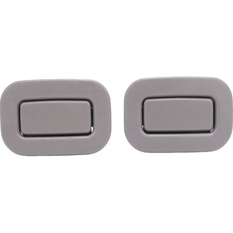 1 paire de boutons d'inclinaison de siège arrière gauche droite gris 64328AG011 support résistant à l'usure réglable (1/5)